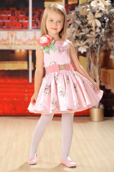 Платье для девочки Полина (розовое)