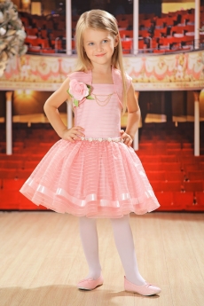 Платье для девочек Кира (розовое)