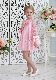 Платье для девочки Мелания (розовое)
