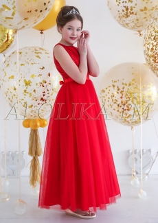 Платье для девочки Корнелия (красное)