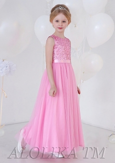 Платье для девочки Корнелия (розовое)