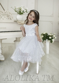 Платье для девочки Лолита (белое)