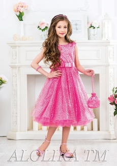 Платье для девочки Лолита (розовое)