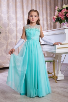 Платье для девочки Елена (мята)